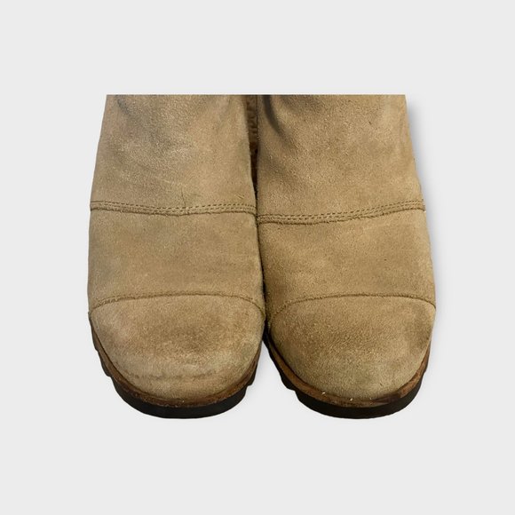 Sorel Women’s ankle boot in tan leather size 8.5. - Picture 6 of 10